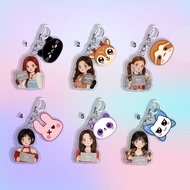 BABYMONSTER Merchandise RUKA RUKA Lee Cha-Ren AHYEON AHYEON Kawai Ruhua Zheng Ya-Ren Keychain 1932