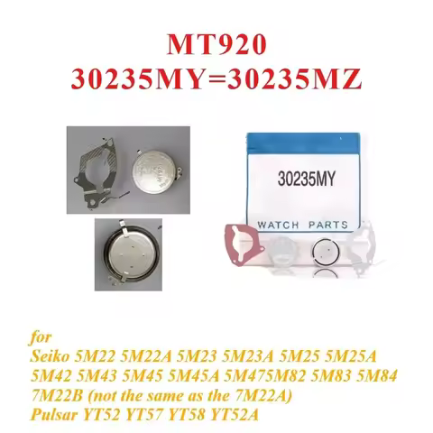 original new 30235MY Capacitor MT920 3023.5MY 30235MZ watch battery for Seiko Kinetic Watch 5M22 5M2