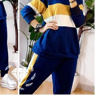 ISWARI JUMBO SET L XXXL SPORTS SUIT/ Wanita SUIT/ WANSET/ MODERNWanita CLOTHING SET/ Wanita SPORTS C