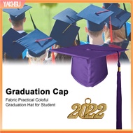 yakhsu|  Graduation Cap Memorable Eye-catching Fabric Practical Coloful Graduation Hat for Student