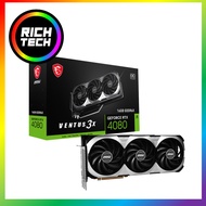 MSI GEFORCE RTX4080 VENTUS 3X OC 16GB GDDR6X GRAPHICS CARD