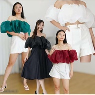 Tube top / bubble pop top / mesh top / party top