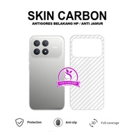F8 Propoco F8 Ultra Skin Carbon Transparent Garskin Anti-Scratch Back Screen Protector Back F8 Propo
