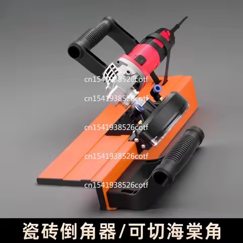 New Tile Chamfering Machine 45 Degree Cutting Machine Angle Grinder Manual Begonia Angle Chamfering 