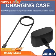 590mAh Wireless Earphones Charging Case Type-C Earbuds Charger Box Replacement Charger Case for Jabr