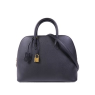 HERMES Epsom皮革Bolide 1923 30金扣手挽肩背兩用袋Noir