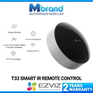 *READY STOCK* EZVIZ T33 Smart IR Remote Control IR Remote Control WiFi 6 TV Lights AirCond Remote Co