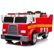 Hot selling 24V electric fire truck double seater kids ride-on cars rechargeable battery big car Coo