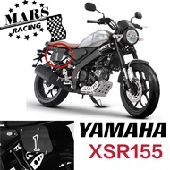 Motorcycle Accessories racer cafe plat body samping side no. PLACA with PRETO number TO YAMAHA XSR155 XSR 155 xsr155 2019 2020 2021