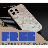 FREE SCREEN PROTECTOR. IPHONE CASING.IPHONE RIBBON CASING