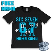 67 Steal A Brainrot Kids T-Shirt Free Name 67 Steal A Brainrot Kids T-Shirt/ Free Name