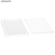 ANIMALYN 1/5Pcs Tissue Culture Plate, 96 Well Plastic Experiment Instrument Tools, Durable  Flat Bot