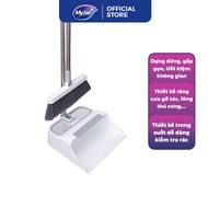 Bộ chổi quét nhà kèm đồ hốt rác gấp gọn đa năng MyJae