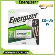 Energizer 9V NiMH Recharge 230mAh Battery + 9V AA/AAA Charger