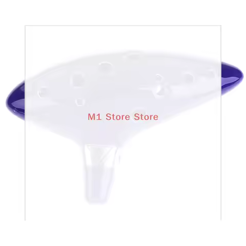 Blue Musical Instrument Ocarina Flute 12 Hole Ocarina Ceramic Alto C Legend Of Ocarina Flute Ocarina