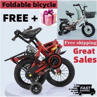 Fast Shipping🔥🔥🔥 NEW Children foldable bicycle 12 14 16 18 20 inch kids bicycle fold foldable bike boy girl bike Easy installation Strong and solid