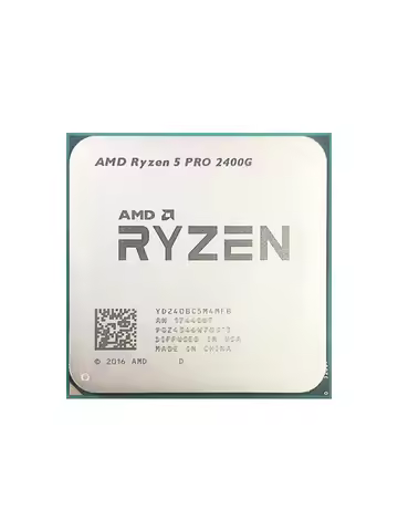 AMD Ryzen 5 PRO 2400G R5 PRO 2400G R5 2400G 3.6 GHz Used Quad-Core Eight-Thread 65W CPU YD240BC5M4MF