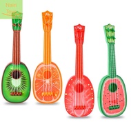 NAIRI Classical Mini Fruit Entertainment Montessori Toys Kids Toys Early Education Musical Instrument Guitar Toy Musical Instrument Toy Ukulele
