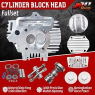 CYLINDER BLOCK HEAD AH1 RACING GRAND SUPRA X FIT WIN ASTREA PRIMA LAGENDA 23/27 - 24/ 28 MM ORIGINAL