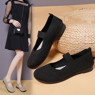 Women Shoes Flats Casual Breathable Flats Slip On Fashion Canva Shoes