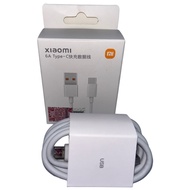 Kabel Data Xiaomi Turbo 6A Type C Support Fast Charging Original Type C