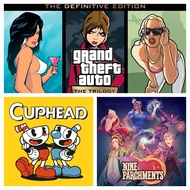 (Buy2Free1)(3in1)Nintendo Switch Digital GTA Grand Theft Auto,Cuphead,Nine Parchments