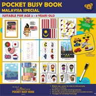 DCPBB 8 | Busy Book for kids | 2 - 6 years old | Activity Book | Busybook | Malaysia | History | Kid