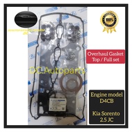 KIA SORENTO 2.5 JC D4CB MODEL ENGINE HEAD TOP / FULL OVERHAUL GASKET SET