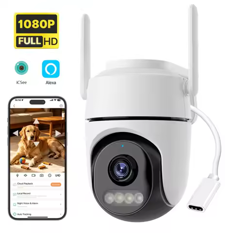 WONSDAR 1080P Smart Camera Security Protection WiFi Indoor Surveillance Pet Camera With Phone APP HD