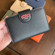 Yebrta. C0082 6390 C3454 C3375 C3452 C3453 3773 Medium Corner Zip Wallet Leather Women Fold Over Sho