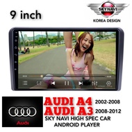 AUDI A4 (2002-2008) AUDI A3 (2008-2012) SKY NAVI HIGH SPEC CAR ANDROID PLAYER