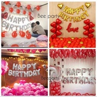 MERAH Red Hbd balloon package