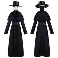 Plague Doctor cos Costume Crow Costume Dark Dungeon Hero Mouth Performance Costume Plague Doctor Hal