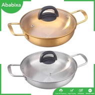 [Ababixa] Instant Noodle Pot Seafood Troop Pot Traditional Ramen Pot for Pasta Soup