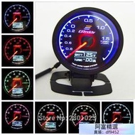 汽車水溫錶 汽車渦輪增壓儀錶 賽車汽車渦輪錶 Turbo Boos 2.5吋 62mm GReddy