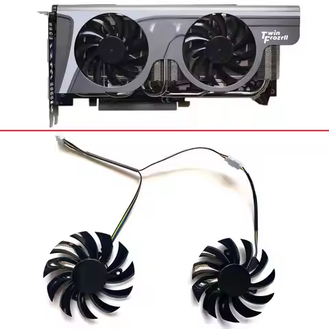 NEW Cooling Fan 75mm 4pin PLD08010S12HH GTX770 GPU FAN For MSI GTX 580/570/560/560ti/480/465/460 GTX