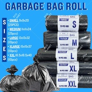 Biodegradable Trash / Garbage Bag Small / Medium / Large / XL / 2XL / 3XL per Roll