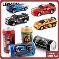 LIZMON 1 Set Coke Can Car Plastic Mini Remote Control Racing