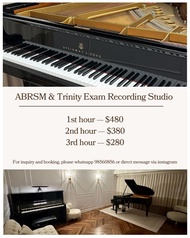 Steinway & Sons grand piano room 三角琴 雙鋼琴 琴房出租 考試錄影 校際音樂節鋼琴伴奏