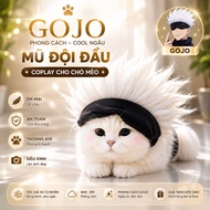 Cosplay Headgear for Dogs and Cats – Gojo Style Cosplay Accessory