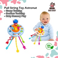⭐Moo Baby Toys 0 12 Months Astronut Pull String Toy Travel Toys for Baby Flight Toys for Baby 6 12 M