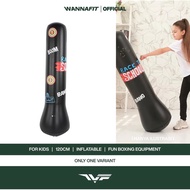 PERALATAN WANNAFIT Children's Boxing Bag 120cm Inflatable | Kids Boxing Bag | Children's Boxing Equi