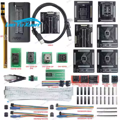 2025 SVOD Programmer VER-4 SVOD4 Project Programmer 22adapter +EFI Ribbon Cable