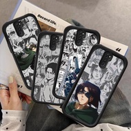 RK10 Attack on Titan hp Plating Casing for OPPO Narzo 8S A54 8 A53 A54S A52 A33 A53S A16s A11S A16 A