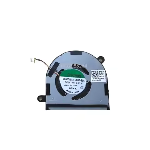Replacement Laptop CPU Cooling Fan for Dell Latitude 9410 7400 2-in-1 Series Fan 09D1T8 DC28000M3SL 