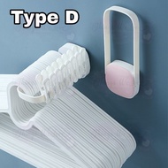[SG SELLER] [FREE SHIPPING] Clothing Hanger Clothes Pegs Organizer (D) Organiser Hook Laundry Servic