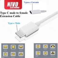 Type-C Male to Female Extension Cable   5M (C-C) to camera ，mobile，computer，dock etc Extension Wire