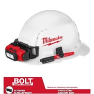 Milwaukee Half or Full Brim Vented Hard Hat safety hat safety helmet with BOLT™ Accessories – Type 1