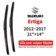 Suzuki Ertiga Wiper Blade(2012~2017year) F0R ERTIGA Car Window Wiper