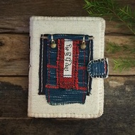 Textile fabric with nature notebook handmadenotebook diaryhandmade 筆記本